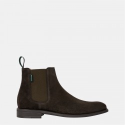обувки,мъжки,боти,ps,paul,smith,men's,cedric,chelsea,boots,brown,69