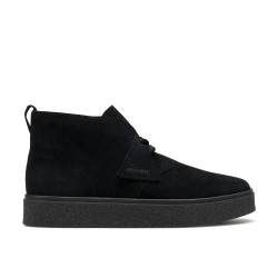 Обувки Clarks Originals Mens Boxbee Suede Chukka Boots - Black Suede обувки,clarks,originals,men,s,boxbee,suede,chukka,boots,black,suede