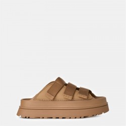 сандали,ugg,women's,goldenglow,glide,flatform,sandals,dark,sand