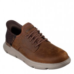 мъжки,маратонки,skechers,slip,ins,garza,gervin,dark,brown