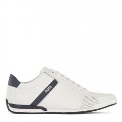 маратонки,мъжки,маратонки,boss,saturn,smooth,leather,trainers,white,100