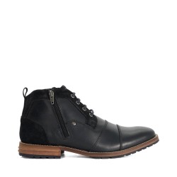 Обувки Dune London Mens Cappa Leather Chukka Boots - Black Leather обувки,dune,london,men,s,cappa,leather,chukka,boots,black,leather