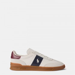 маратонки,мъжки,маратонки,polo,ralph,lauren,heritage,aera,trainers,wht,navy,wine