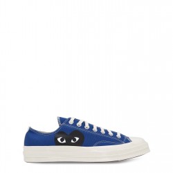 Маратонки COMME DES GARCONS PLAY X Converse Large Peeping Heart Chuck Taylor 70 Trainers - Blue 2 маратонки,мъжки,маратонки,comme,des,garcons,play,x,converse,large,peeping,heart,chuck,taylor,70,trainers,blue,2