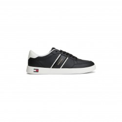 Tommy Jeans TJ LWT Flag Sn64 - Black отново,на,училище,мъжки,маратонки,tommy,jeans,tj,lwt,flag,sn64,black
