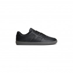 Маратонки Tommy Hilfiger Mens Tribeca Leather Low-Top Trainers - Black маратонки,отново,на,училище,мъжки,маратонки,tommy,hilfiger,men,s,tribeca,leather,low,top,trainers,black
