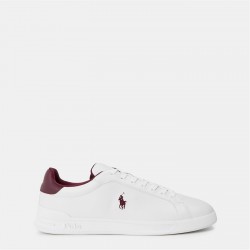 маратонки,мъжки,маратонки,polo,ralph,lauren,men's,heritage,court,low,top,trainers,deck,wht,wine
