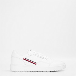 маратонки,мъжки,маратонки,tommy,hilfiger,men's,basket,stripe,low,top,trainers,white