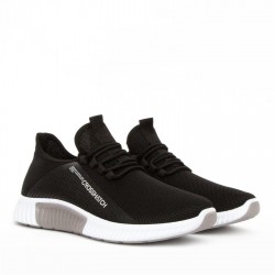 Маратонки Crosshatch CH Nimbus Trainer Sn99 - Black маратонки,маратонки,за,училище,ученически,обувки,мъжки,маратонки,crosshatch,ch,nimbus,trainer,sn99,black