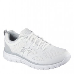 Мъжки маратонки Skechers Flex Burns Agoura Trainers Mens - White мъжки,маратонки,мъжки,маратонки,skechers,flex,burns,agoura,trainers,mens,white