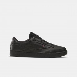 Маратонки Reebok Mens Club C 85 Low-Top Trainers - Triple Black маратонки,отново,на,училище,мъжки,маратонки,reebok,men,s,club,c,85,low,top,trainers,triple,black