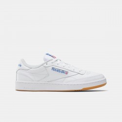 Маратонки Reebok Mens Club C 85 Low-Top Trainers - White/Gum маратонки,мъжки,маратонки,reebok,men,s,club,c,85,low,top,trainers,white,gum