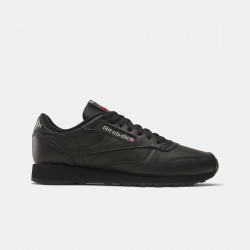 Reebok Classic Leather/Cblack/Cblack/Pugry - Black отново,на,училище,мъжки,маратонки,reebok,classic,leather,cblack,cblack,pugry,black