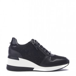moda,in,pelle,brookie,porvair,wedge,trainers,black