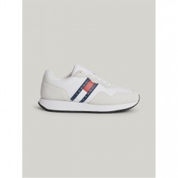 маратонки,мъжки,маратонки,tommy,jeans,modern,runner,low,top,trainers,white