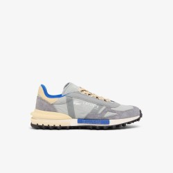 Маратонки Lacoste Elite Active Trainers - Grey/Blue H92 маратонки,мъжки,маратонки,lacoste,elite,active,trainers,grey,blue,h92