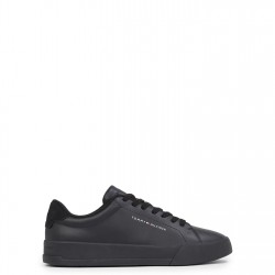 маратонки,маратонки,за,училище,мъжки,маратонки,tommy,hilfiger,court,leather,low,top,trainers,black,black