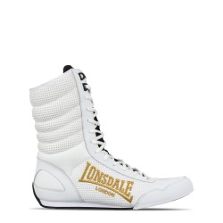 lonsdale,contender,boxing,boots,white,blk,gold