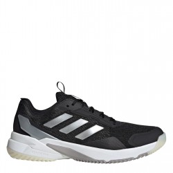 Дамски обувки Adidas Crazyflight 6 Indoor Shoes Womens - Wte/Slvr/Blk дамски,обувки,маратонки,за,училище,дамски,маратонки,нетбол,adidas,crazyflight,6,indoor,shoes,womens,wte,slvr,blk