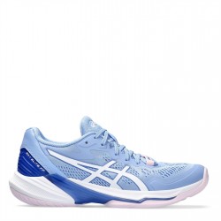 обувки,дамски,маратонки,нетбол,asics,sky,elite,ff,2,indoor,court,shoes,sapphre,white