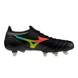 Ръгби обувки Mizuno Mens Mizuno Morellia Neo V Elite Softground Rugby Booots - Black Lava ръгби,обувки,мъжки,обувки,за,ръгби,футболни,обувки,за,твърд,терен,ръгби,обувки,mizuno,mens,mizuno,morellia,neo,v,elite,softground,rugby,booots,black,lava