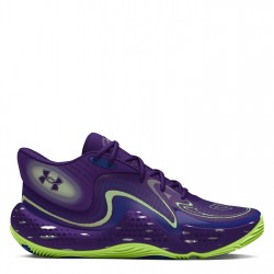Баскетболни кецове Under Armour Ua Spawn 6 Mid Sos Basketball Trainers Unisex Adults - Purple баскетболни,кецове,баскетбол,в,училище,разпродажба,under,armour,мъжки,баскетболни,обувки,дамски,маратонки,мъжки,маратонки,баскет
