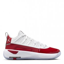 Мъжки обувки Air Jordan AJ Max Aura 7 Shoes Mens - White/Red мъжки,обувки,баскетбол,в,училище,разпродажба,nike,мъжки,баскетболни,обувки,мъжки,маратонки,баскетболни,обувки,air,jordan,aj,max,aura,7,shoes,mens,white,red
