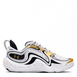 Баскетболни кецове Under Armour Ua Spawn 6 Basketball Trainers Unisex Adults - White баскетболни,кецове,баскетбол,в,училище,разпродажба,under,armour,мъжки,баскетболни,обувки,дамски,маратонки,мъжки,маратонки,баскет