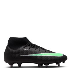 Футболни бутонки Nike Mens Mercurial Academy Soft Ground Football Boot - Black/Green футболни,бутонки,всички,футболни,обувки,футболни,обувки,за,твърд,терен,футбол,nike,men,s,mercurial,academy,soft,ground,football,boot,black,green