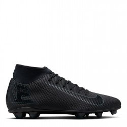 футболни,бутонки,nike,mercurial,superfly,10,club,firm,ground,football,boots,black,green