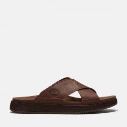сандали,timberland,men,s,flat,sandals,dark,brown,fg