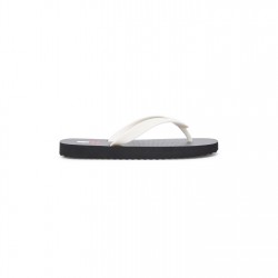 Джапанки Tommy Jeans Women's Flip Flops - Black/Ecru джапанки,tommy,jeans,women's,flip,flops,black,ecru