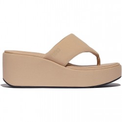 сандали,на,платформа,fitflop,women's,wedge,heeled,sandals,beige