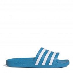 adidas Adilette Aqua Slide Mens - Sol Blue/White дамски,сандали,и,чехли,adidas,adilette,aqua,slide,mens,sol,blue,white