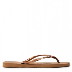 Джапанки Havaianas Women's Square Logo Metallic Rose Gold Flip Flops - Beige джапанки,дамски,джапанки,и,чехли,дамски,обувки,havaianas,women's,square,logo,metallic,rose,gold,flip,flops,beige