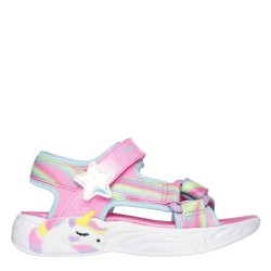 Детски сандали Skechers Lighted Unicorn Dreams Sandal Flat Sandals Girls - Pink детски,сандали,детски,сандали,и,чехли,skechers,lighted,unicorn,dreams,sandal,flat,sandals,girls,pink