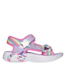 Детски сандали Skechers Lighted Unicorn Dreams Sandal Flat Sandals Girls - Lavender детски,сандали,детски,сандали,и,чехли,skechers,lighted,unicorn,dreams,sandal,flat,sandals,girls,lavender