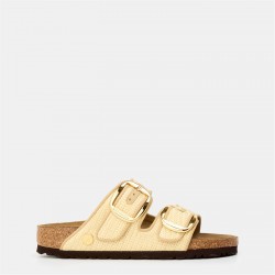 сандали,birkenstock,women's,arizona,big,buckle,textile,flat,sandals,natural