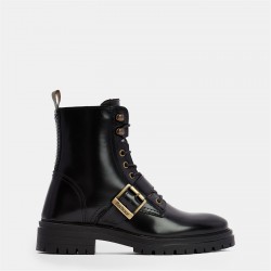 обувки,дамски,боти,barbour,ouseburne,boots,black,glace