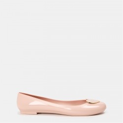 обувки,love,moschino,jelly,ballet,pumps,blush,gold