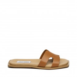 дамски,сандали,steve,madden,women,s,flat,sandals,cognac,lthr