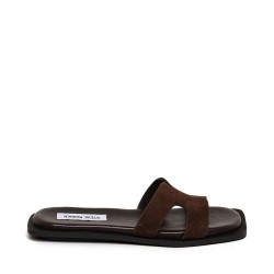 дамски,сандали,steve,madden,women,s,flat,sandals,dark,brown