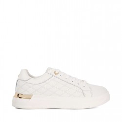 маратонки,dune,london,women's,elba,platform,trainers,white,leather