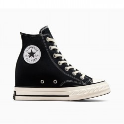 Сандали на платформа Converse Women's Chuck 70 Wedge Heeled Sandals - 001-Black/Egr сандали,на,платформа,разпродажба,converse,дамски,обувки,converse,women's,chuck,70,wedge,heeled,sandals,001,black,egr