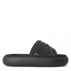 пантофи,чехли,moon,boot,women's,icon,slide,bluetooth,slider,slippers,black