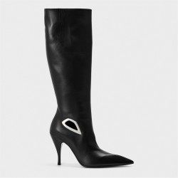 дамски,боти,off,white,off,crescent,boot,ld99,black,silver