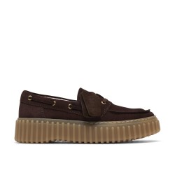 дамски,обувки,clarks,women,s,moc,toe,formal,shoes,dark,brown,sue