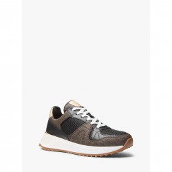 дамски,маратонки,michael,michael,kors,women,s,jaime,trainer,runners,brown,multi