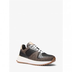 маратонки,michael,michael,kors,women's,jaime,trainer,runners,brown,multi