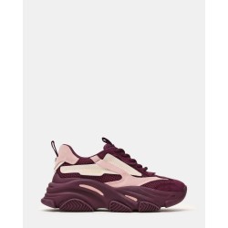 Дамски маратонки Steve Madden Womens Possession Chunky Trainers - Wine/Pink дамски,маратонки,steve,madden,women,s,possession,chunky,trainers,wine,pink